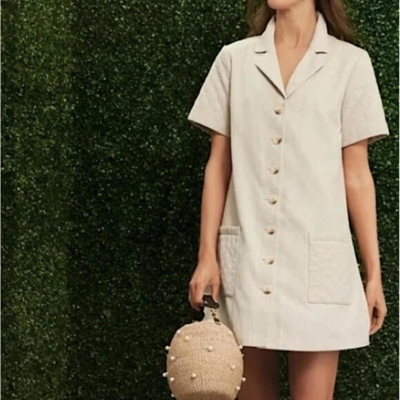 Tuckernuck Summer Sands Townes Shirt Dress Button Down NWT Misses Small - Picture 1 of 16